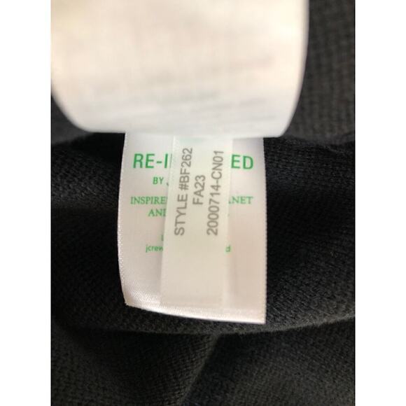 J. Crew Schoolboy Sweater Blazer Jacket Single Breasted Black NWT PXXS - Picture 9 of 10